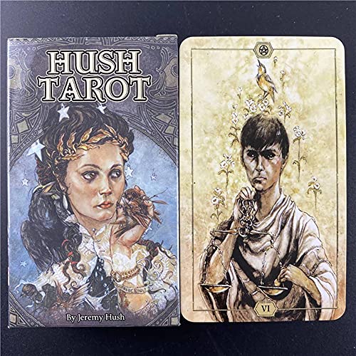 Cartas del Tarot Silencio,Hush Tarot Cards,Tarot Card,Deck Game