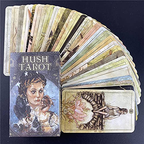 Cartas del Tarot Silencio,Hush Tarot Cards,Tarot Card,Deck Game