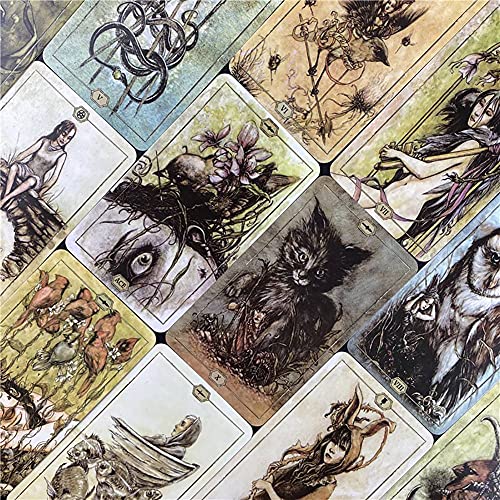 Cartas del Tarot Silencio,Hush Tarot Cards,Tarot Card,Deck Game