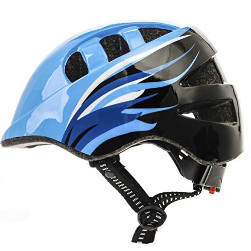 Casco Bicicleta Casco Biciclea Casco Bici Casco de Bicicleta para niños y jóvenes Casco MTB Carretera Ciclismo Skate Bicicleta patineta Patines monopatines MA-2 (S(48-52cm), Orbit Blue)