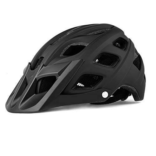 Casco Bicicleta Yuan Ou Adulto Niño Casco de Bicicleta de montaña para Hombre, Casco de Ciclismo de Carretera MTB con Visera de Red para Insectos, Gorra Deportiva Aero 01