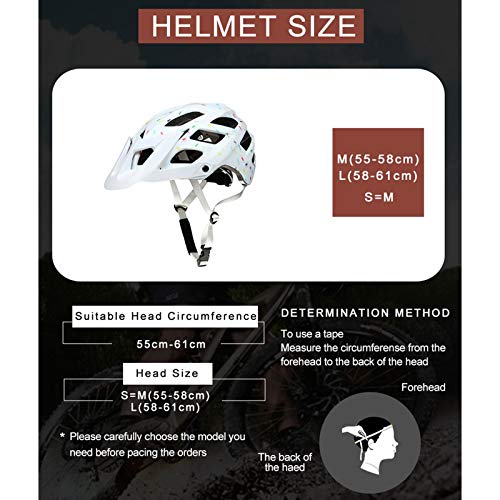 Casco Bicicleta Yuan Ou Casco de Bicicleta MTB Ciclismo Bicicleta Deportes Seguridad Casco Ultraligero Off-Road Super Mountain Bike Casco de Ciclismo para Exteriores S Negro