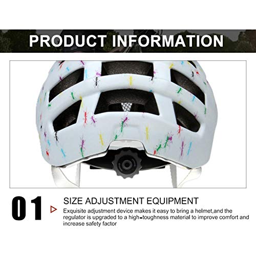 Casco Bicicleta Yuan Ou Casco de Bicicleta MTB Ciclismo Bicicleta Deportes Seguridad Casco Ultraligero Off-Road Super Mountain Bike Casco de Ciclismo para Exteriores S Negro