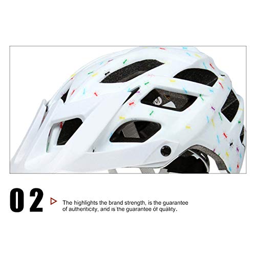 Casco Bicicleta Yuan Ou Casco de Bicicleta MTB Ciclismo Bicicleta Deportes Seguridad Casco Ultraligero Off-Road Super Mountain Bike Casco de Ciclismo para Exteriores S Negro