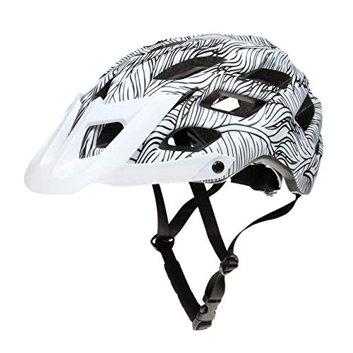 Casco Bicicleta Yuan Ou Casco de Bicicleta MTB Ciclismo Bicicleta Deportes Seguridad Casco Ultraligero Off-Road Super Mountain Bike Casco de Ciclismo para Exteriores S Negro