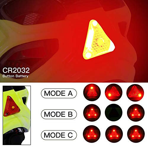 Casco Bicicleta Yuan Ou Casco de Ciclismo Casco de Bicicleta Moldeado Integrado con luz LED con luz Trasera Casquillo de Seguridad para Bicicleta MTB de Carretera Rosa Rojo