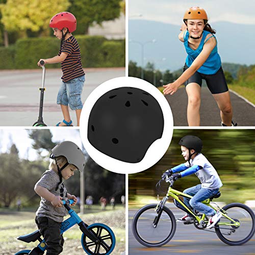 Casco de Bicicleta para niños, Casco de Seguridad para niños pequeños antichoque para Deportes múltiples, patineta de Ciclismo, patineta, Ajustable Desde niños pequeños hasta jóvenes con 3 tamaños