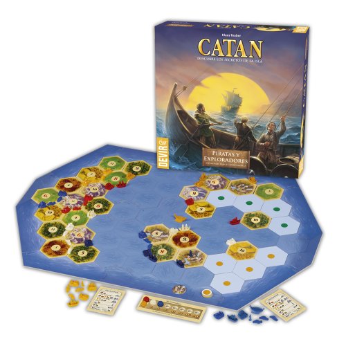 CATAN - Expansión Piratas y Exploradores Juego de Mesa, Multicolor (Devir BGPIREX)