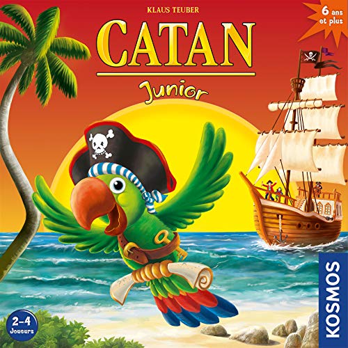 Catan Junior Asmodee - Juego de mesa para niños - Idioma Francés