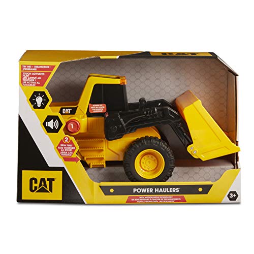 CATERPILLAR, Cargadora 30cm L&S Tough Power Vehículos de construcción, Color Amarillo (AJ 82267)