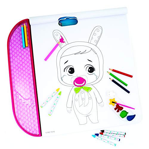 Cefa Toys- Cuaderno Gigante Bebe Llorones Dibujo, Color Rosa (21813)