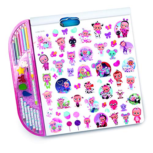 Cefa Toys- Cuaderno Gigante Bebe Llorones Dibujo, Color Rosa (21813)