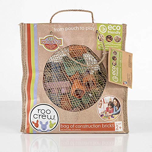 Cefa Toys Eco-Wood Bloques de Construcción 50 Piezas (00647)