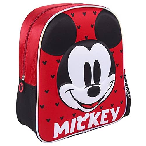 CERDÁ LIFE'S LITTLE MOMENTS Botella de Agua Infantil de Mickey Mouse-Licencia Oficial Disney | Cantimplora Aluminio al Backend para Niños, Rosa, Mochila Recomendada 3-6 años, en Edad de Preescolar