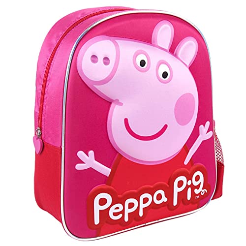 CERDÁ LIFE'S LITTLE MOMENTS Botella de Agua Infantil Peppa Pig-Licencia Oficial Niceklodeon para Niñas, Rosa, Mochila Recomendada 3-6 años, en Edad de Preescolar