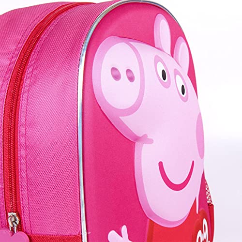 CERDÁ LIFE'S LITTLE MOMENTS Botella de Agua Infantil Peppa Pig-Licencia Oficial Niceklodeon para Niñas, Rosa, Mochila Recomendada 3-6 años, en Edad de Preescolar