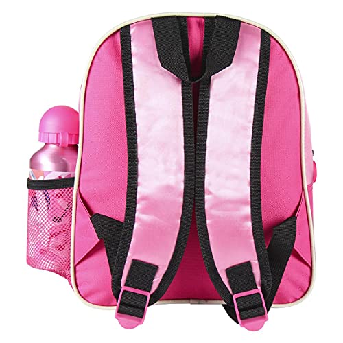 Cerdá, Mochila con Botella de Agua Infantil de Minnie Mouse-Licencia Oficial Disney Studios Unisex niños, Multicolor, 250X310X100MM