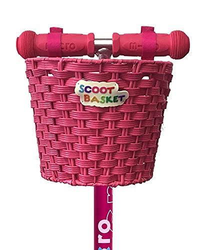 Cesta Scoot: Rosa