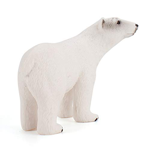 CESUO 12 Piezas de Figuras de Animales Polares Realistas, Juego de Figuras de AccióN de Animales del CíRculo áRtico, Incluye PingüIno de Oso Polar y Ballenas