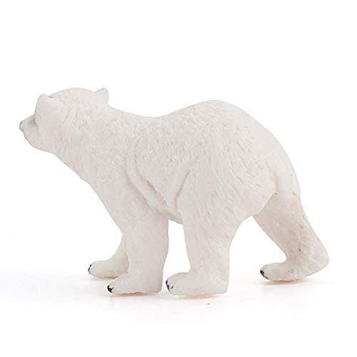 CESUO 12 Piezas de Figuras de Animales Polares Realistas, Juego de Figuras de AccióN de Animales del CíRculo áRtico, Incluye PingüIno de Oso Polar y Ballenas