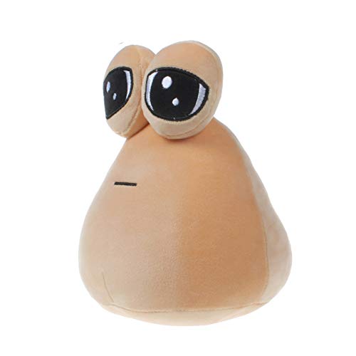 Changskj Juguete de Peluche Alien Pou Pelush Toy Emotion Alien Plushie Relleno Pou Muñeca 22 cm (Color : A, Height : 22cm)