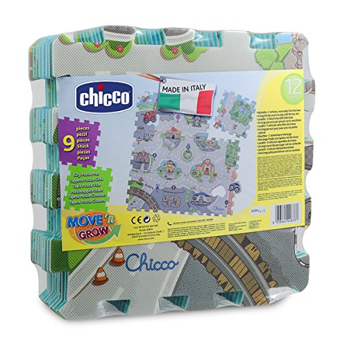 Chicco- amiguitos del Jardin Puzle Ciudad 9 Piezas (00007163000000)