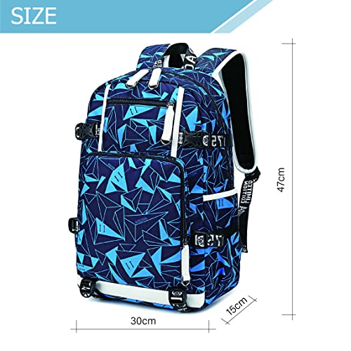 Chico Chica Instituto Mochila Escolar Adolescente Sencilla Mochila Hombres Mujer Casual Mochilas Portátil de Resistente al Agua Que Escolar Niño Niña Bolsos Adecuado para la Escuela, Viajes, Negocios