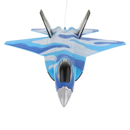 Children's Remote Control Toy Airplane Four-Channel Remote Control Fighter with Music Light Creative Toy Gifts Model for Kids Adult Indoor Outdoor Micro Toy (Color : 1 Battery) (3 batterys)