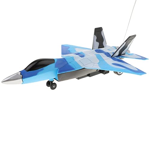 Children's Remote Control Toy Airplane Four-Channel Remote Control Fighter with Music Light Creative Toy Gifts Model for Kids Adult Indoor Outdoor Micro Toy (Color : 1 Battery) (3 batterys)