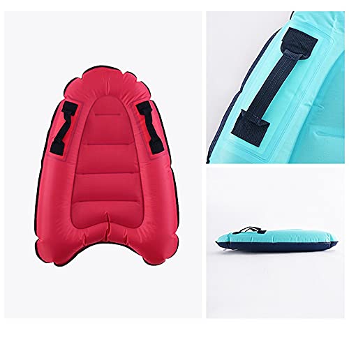 Chnrong Tabla de surf inflable para el cuerpo, mini piscina flotador playa tabla de surf con asas, dispositivo de natación flotante para niños y adultos