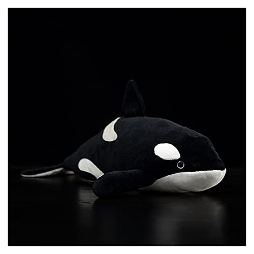 chushi Juguetes de Peluche 16 Pulgadas /40 cm de Juguete de Felpa Larga Real de la Orca Orca Super Suave Felpa muñeca de Juguete de Felpa Regalo Realista de Animales Marinos Zzib (Color : Orca)