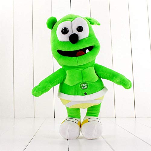 Chushi Zzib Gummy Bear Voz del Animal Doméstico Divertido Precioso Juguetes Sondeo Felpa Animal Relleno del Juguete De La Muñeca Regalo For Los Cabritos Zzib