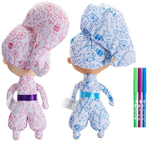 Cife Peluche Shimmer and Shine 2 Piezas para Pintar, Multicolor, Juego de 5 (4531SHI)