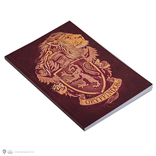 Cinereplicas Harry Potter - Cuaderno Gryffindor 120p - Licencia Oficial