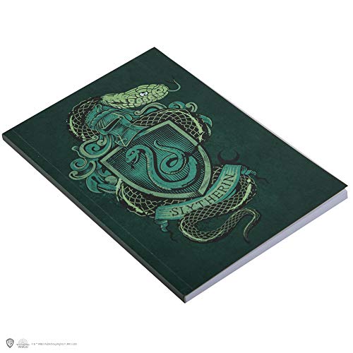 Cinereplicas Harry Potter - Cuaderno Slytherin 120p - Licencia Oficial