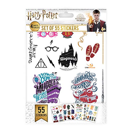 Cinereplicas RD-RS493261 Harry Potter Gadget Decals Symbols Album Stickers, sintético, Color, único