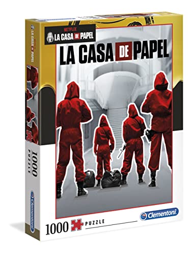 Clementoni Money Heist Puzzle 1000 Piezas La Casa de Papel, Color (39532)