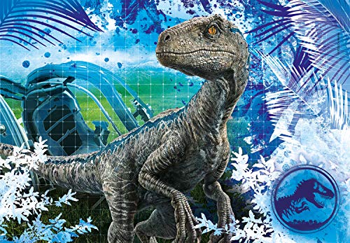 Clementoni Park Rompecabezas de 3 x 48 Piezas – Jurassic World, Color (25250)