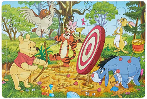 Clementoni Pooh & Friends 2 Puzzles 20 Piezas Winnie The Pooh, Multicolor (24516.1)