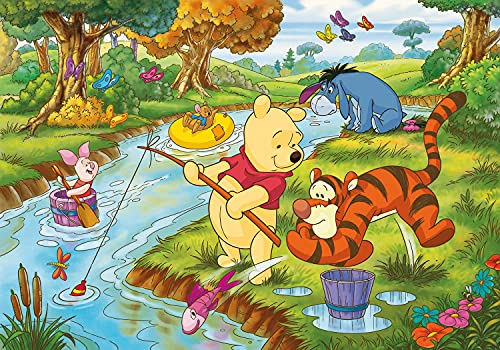 Clementoni Pooh & Friends 3 Puzzles 48 Piezas Winnie The Pooh, Multicolor (25232.9)