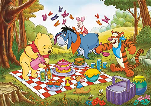 Clementoni Pooh & Friends 3 Puzzles 48 Piezas Winnie The Pooh, Multicolor (25232.9)