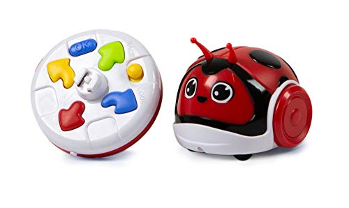 Clementoni- Racing Bugs Educativo para niños, Robot teledirigido (4 años), Multicolor (17412)