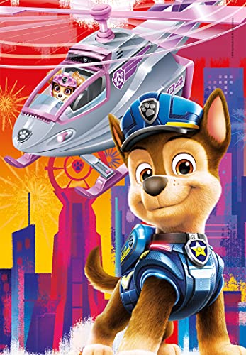 Clementoni Supercolor Paw Patrol The movie-3x48 (3 48 Piezas) -Made in Italy, niños 4 años, Puzzle Carton, Multicolor (25271)