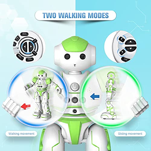 Clickwoo Robot Juguete para niños, Multifuncionales Programable RC Robot niños , Inteligente Gestos Control, Robot Educativos para niños de 8 9 10 años