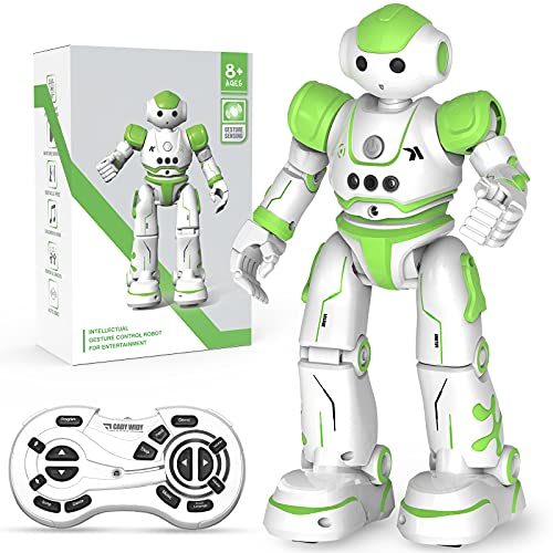 Clickwoo Robot Juguete para niños, Multifuncionales Programable RC Robot niños , Inteligente Gestos Control, Robot Educativos para niños de 8 9 10 años