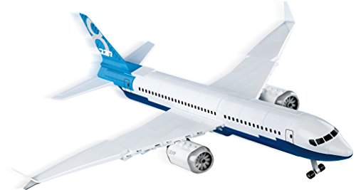 COBI- Boeing 737 8 MAX Other License Avión, Color Blanco Azul (26175)