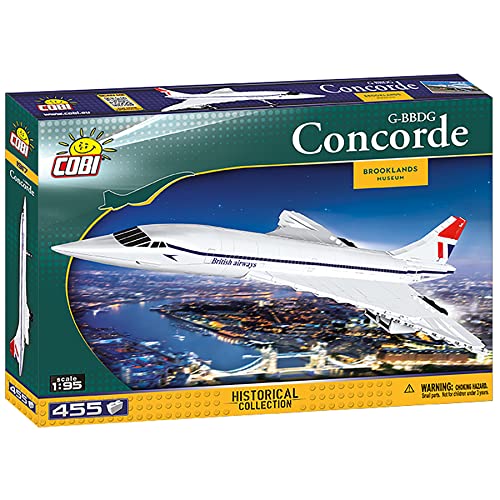 Cobi Klocki- Other License Action Town Concorde G-B BDG [KLOCKI] (1917)