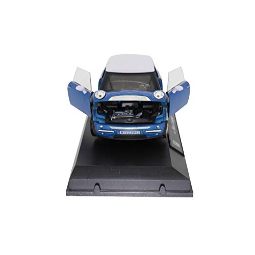 Coche Mini Cooper Azul Metal 1/24°