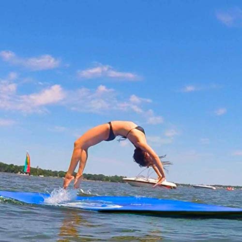 Colchoneta De Agua Flotante, Almohadilla De Agua Flotante, Espuma XPE Resistente Al Desgarro, Almohadilla De Flotador Grande, Colchoneta De Baño Grande, Colchoneta De Flotador De Piscina Enrollable