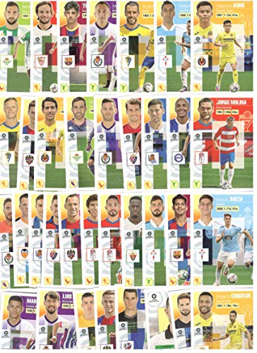 COLECCIÓN COMPLETA los 559 cromos sin pegar mas el album LIGA ESTE 2020 2021